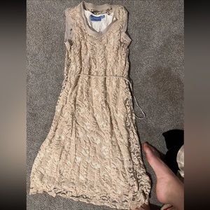 Vera wang lace dress